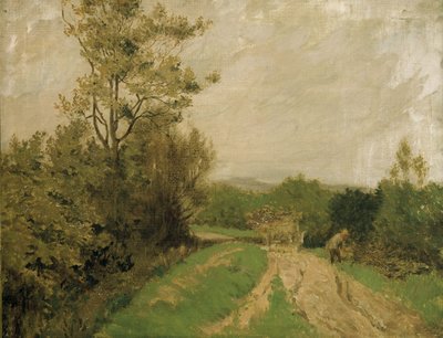 Scène op Otmoor, 1912 door George Carline